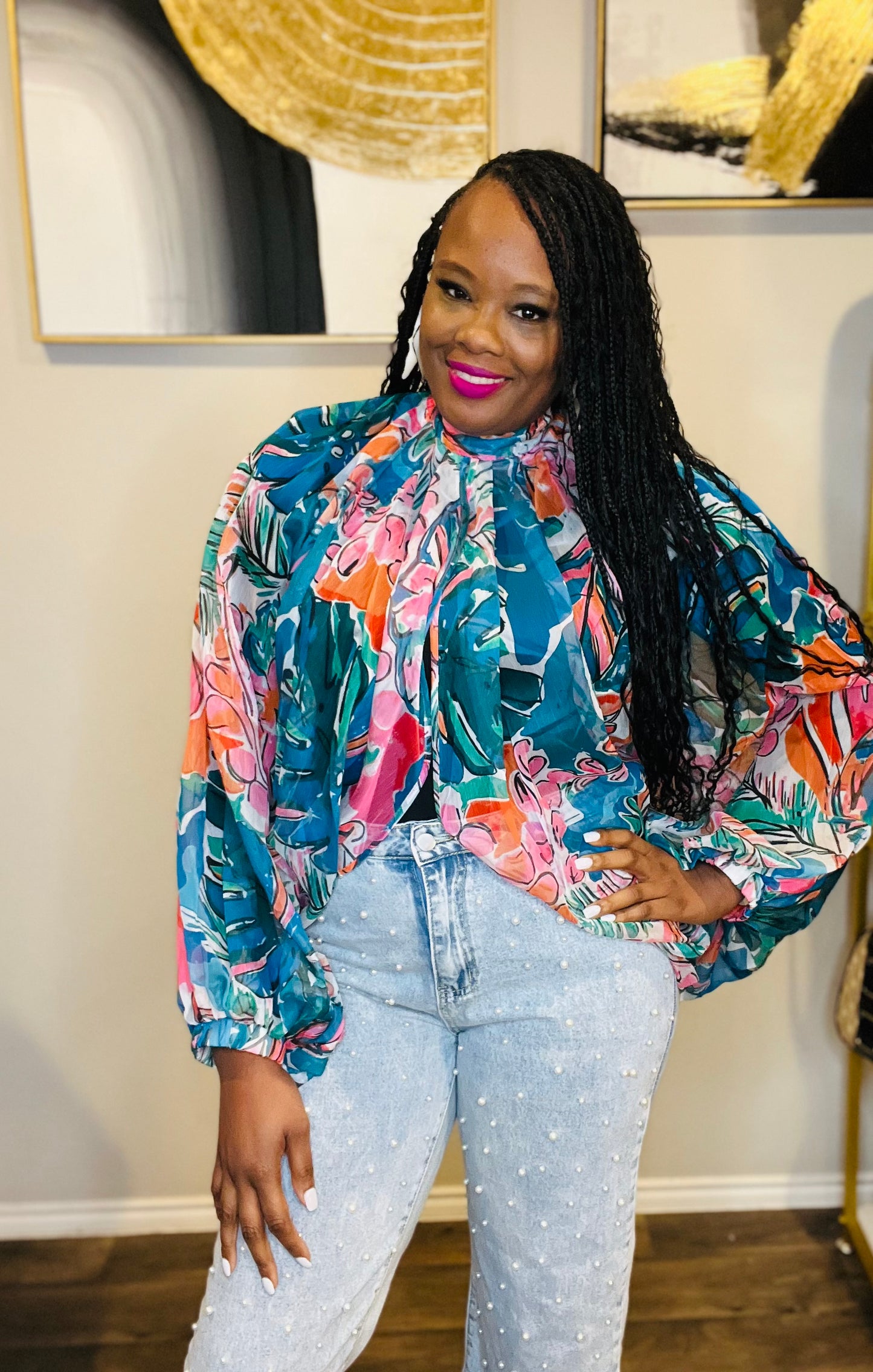 All purpose blouse