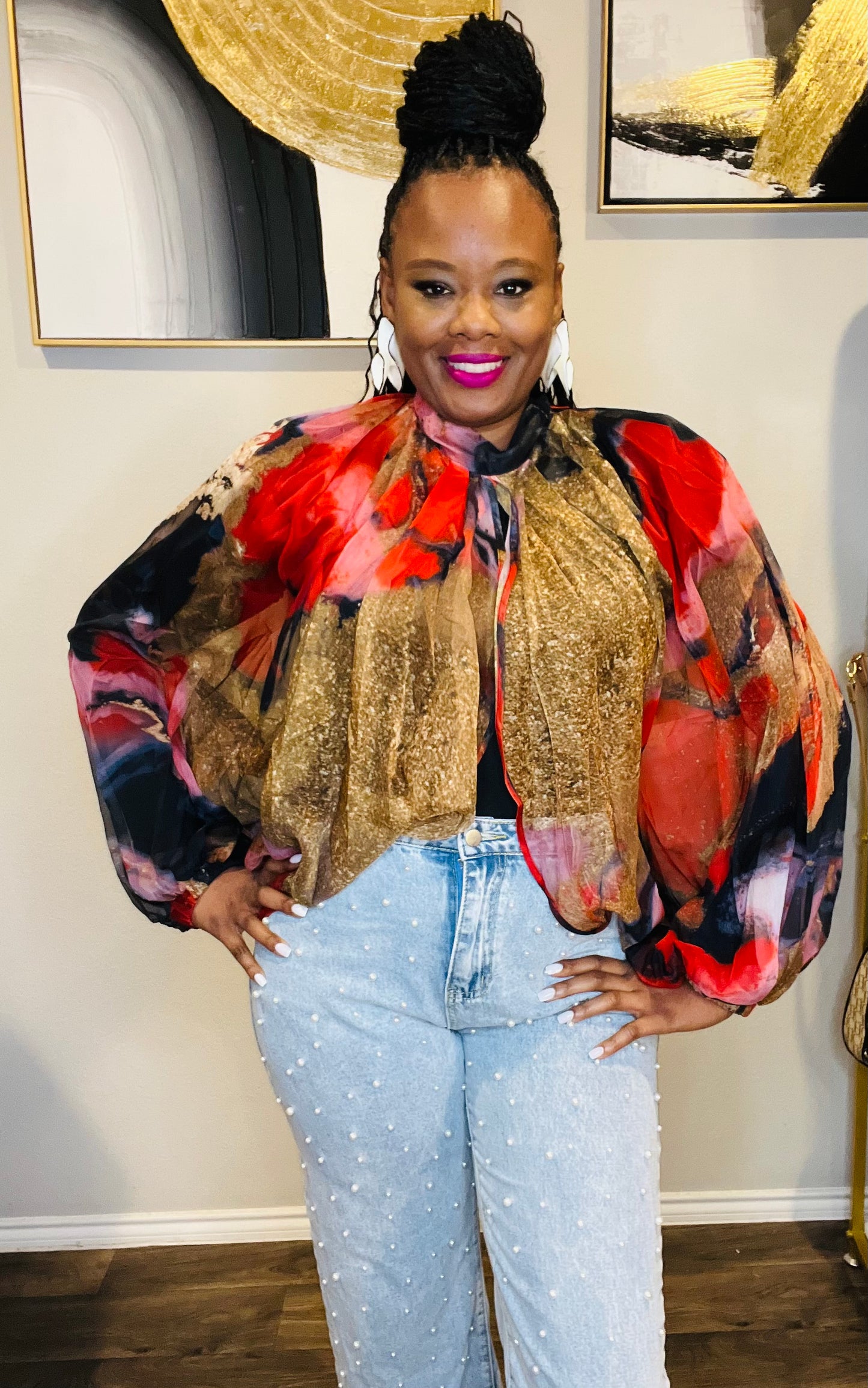 All purpose blouse